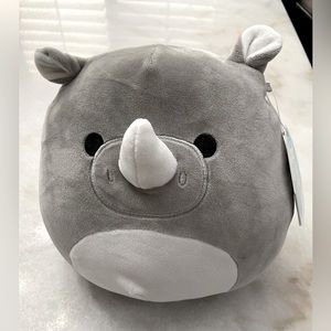 Squishmallow 8” Irving the Rhinoceros